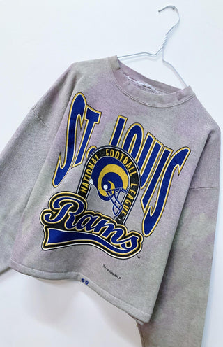 GOAT Vintage Rams Crop Sweatshirt    Sweatshirts  - Vintage, Y2K and Upcycled Apparel